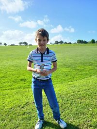 Arthur CRIARD champion de Bretagne U11 de Pitch & Putt !